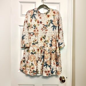 Zara floral print dress, XS